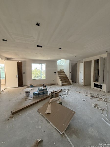 In-progress construction of a new home in , San Antonio, TX (Image 3).