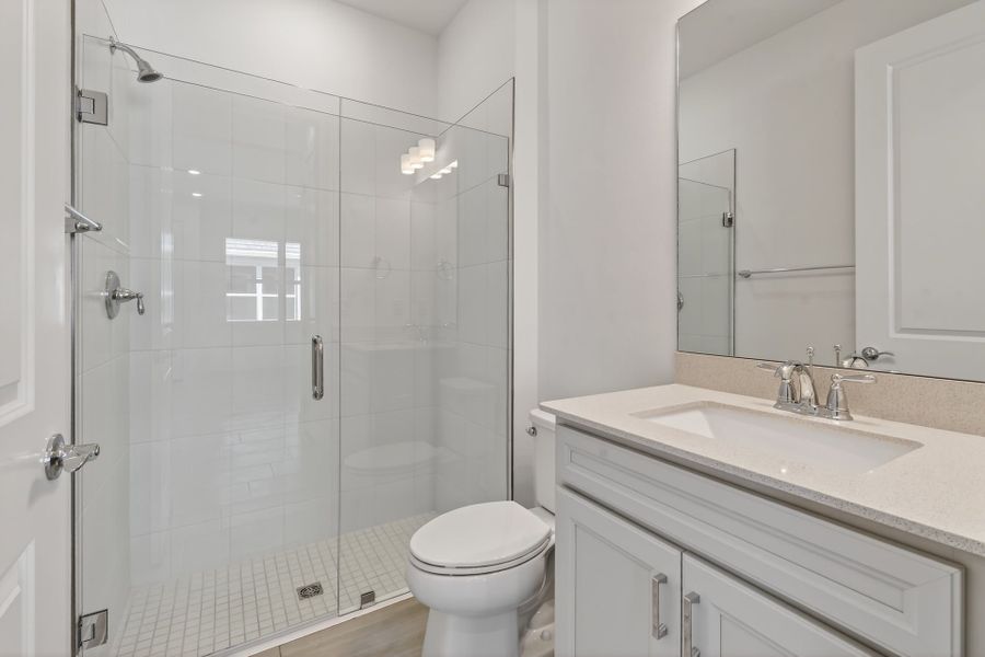 Furnished interior view inside a new home in Costa Pointe, Vero Beach (Image 13).