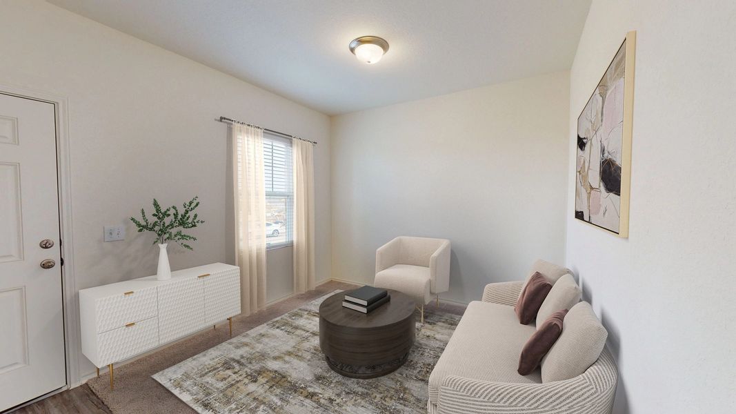 Representative furnished interior of a home built from the Radiance by Starlight Homes in Green Hill, Louisburg (Image 8).