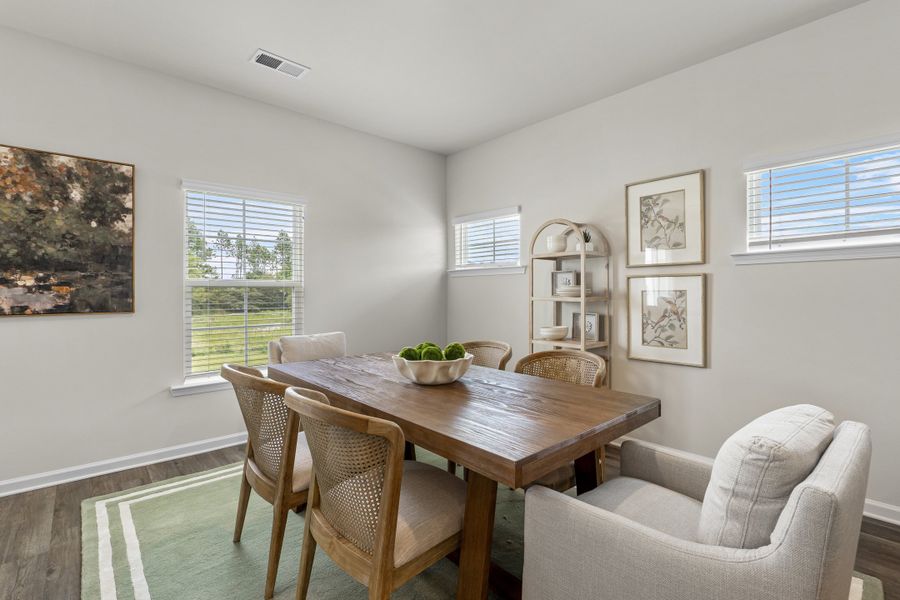 Furnished interior view inside a new home in South Lake Commons, Lexington (Image 8).