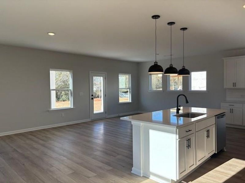Spacious, unfurnished interior of a new home in Cedar Farms, Winder (Image 13). Spacious, unfurnished interior of a new home in Cedar Farms, Winder (Image 13).