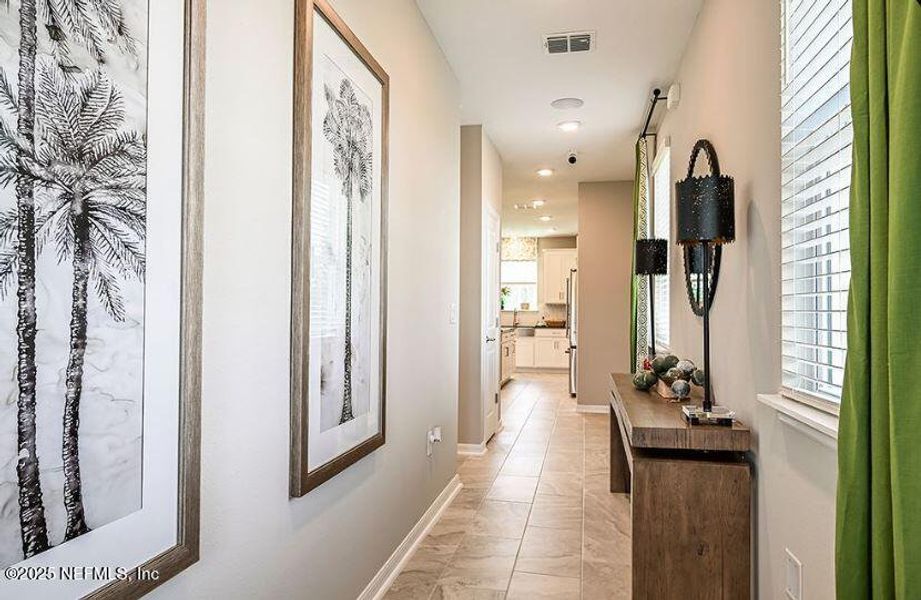 Furnished interior view inside a new home in , St. Augustine (Image 17).