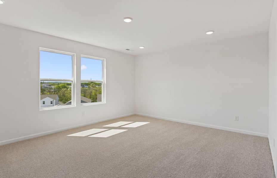 Spacious, unfurnished interior of a new home in Highlands of Carter's Station, Columbia (Image 34). Spacious, unfurnished interior of a new home in Highlands of Carter's Station, Columbia (Image 34).