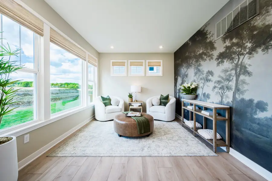 Representative furnished interior of a home built from the Grandin by Fischer Homes in The Dunes at Sandbar, Santa Rosa Beach (Image 30).