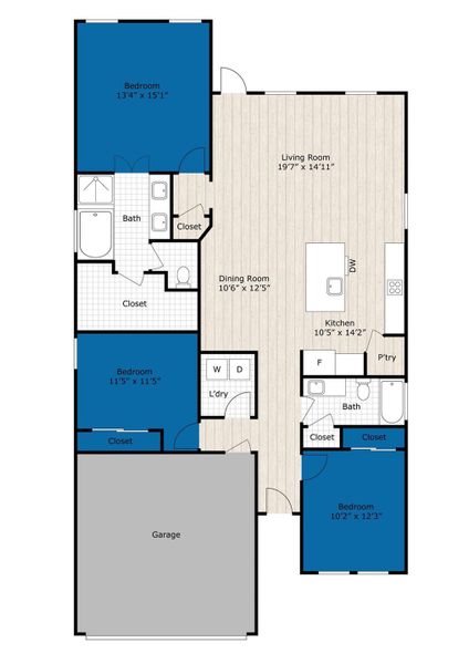 This floor plan should by no means represent the actual measurements of the property. If you are concerned about the measurements you should independently verify them. This floor plan should by no means represent the actual measurements of the property. If you are concerned about the measurements you should independently verify them.