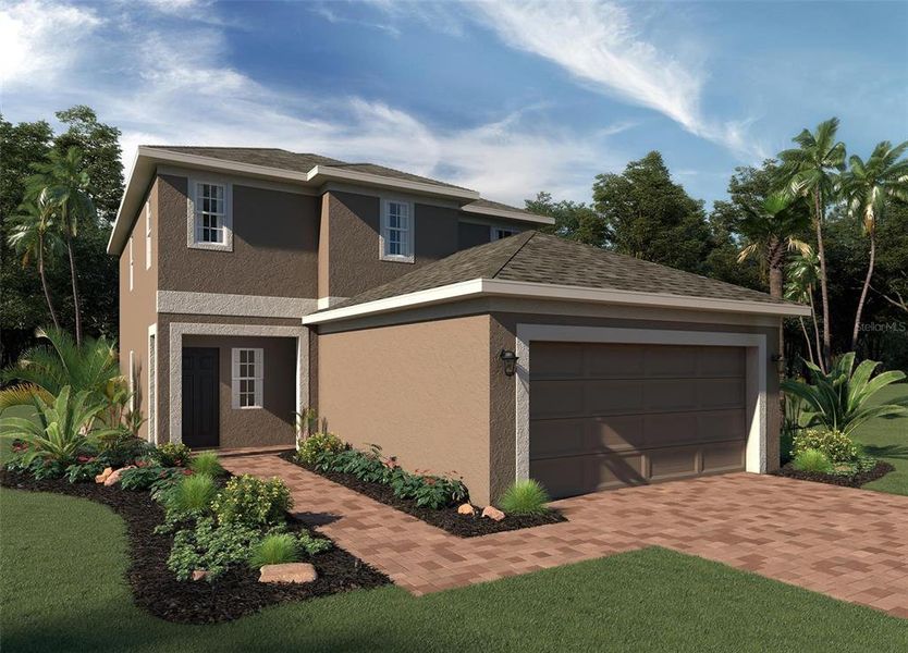 Front Exterior rendering