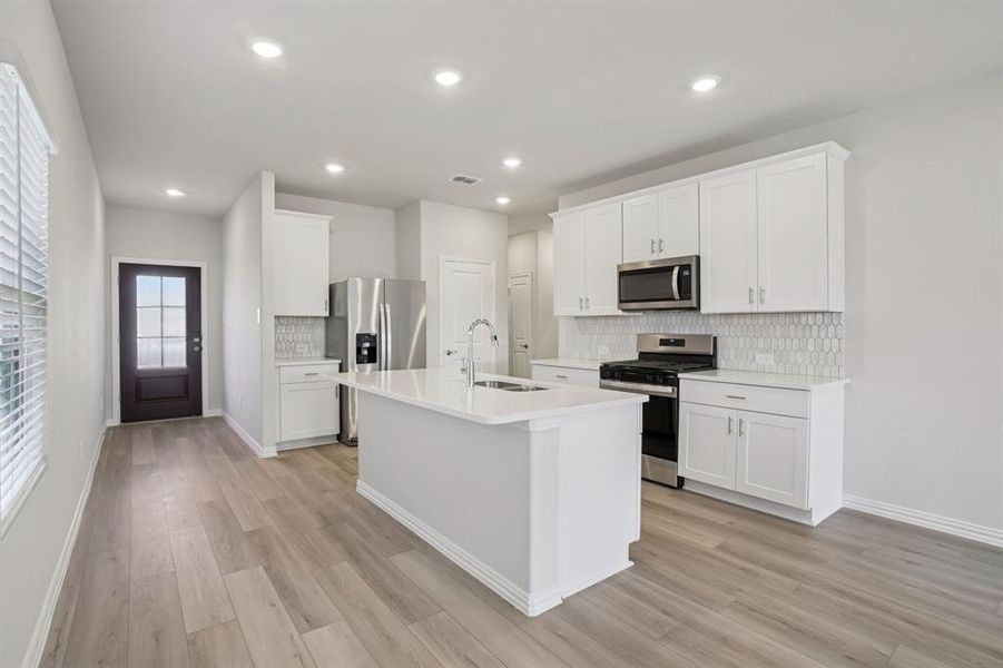Furnished interior view inside a new home in Trails of Lavon - Signature Series, Lavon (Image 13).
