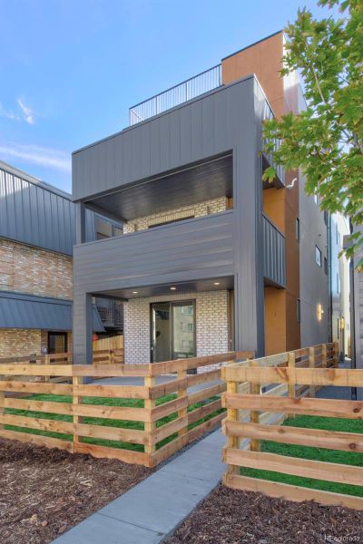 Front exterior of a new home in , Denver, CO, highlighting curb appeal (Image 2). Front exterior of a new home in , Denver, CO, highlighting curb appeal (Image 2).