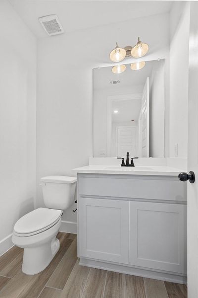Furnished interior view inside a new home in The Colony, Bastrop (Image 10).