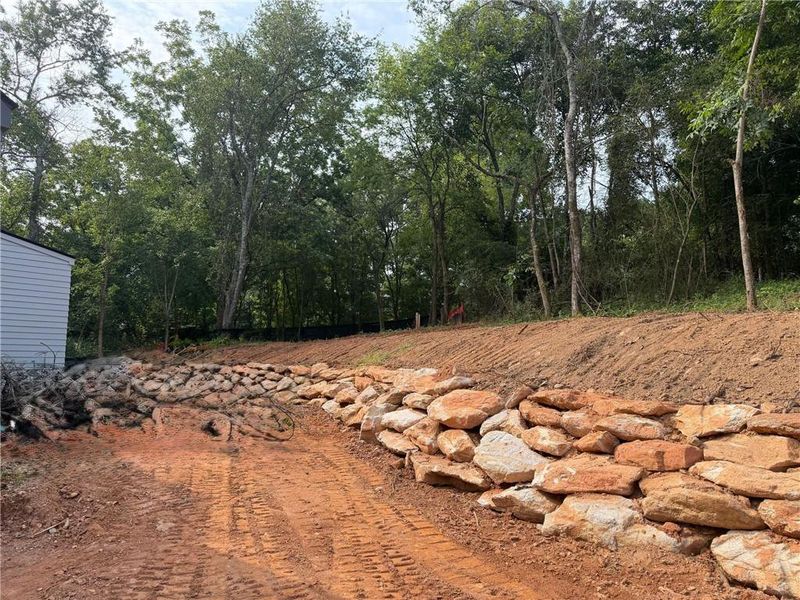 Site preparation for new homesites in Aster, Roswell (Image 70).