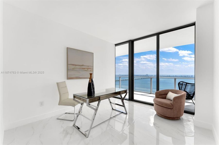 Furnished interior view inside a new home in Aria Reserve, Miami (Image 16).