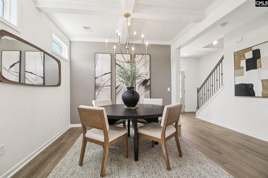 Furnished interior view inside a new home in Boykin Hills, Chapin (Image 4). Furnished interior view inside a new home in Boykin Hills, Chapin (Image 4).