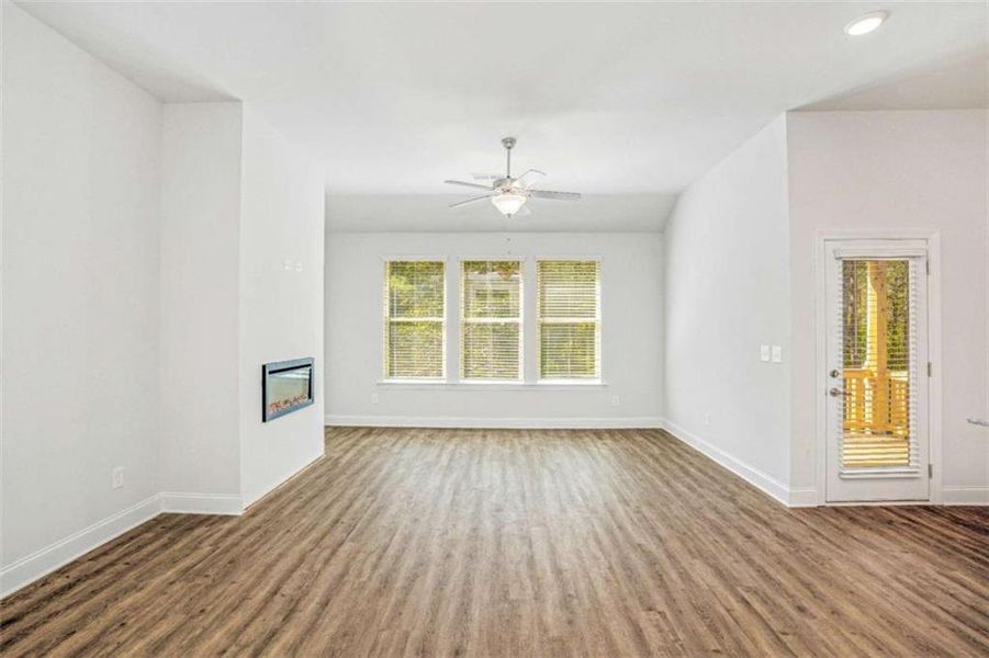 Spacious, unfurnished interior of a new home in Waters Edge, Mansfield (Image 11). Spacious, unfurnished interior of a new home in Waters Edge, Mansfield (Image 11).