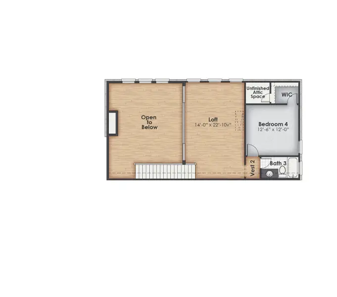 2D floor plan layout for the The Amarillo by Kenmark Homes in Paloma Ranches, Justin, TX (Image 4). 2D floor plan layout for the The Amarillo by Kenmark Homes in Paloma Ranches, Justin, TX (Image 4).