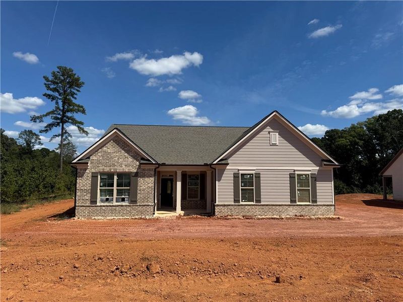 In-progress construction of a new home in , Jefferson, GA (Image 3).