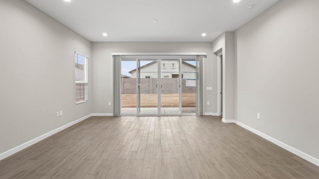 Representative unfurnished interior of a home built from the Palo Verde by D.R. Horton in Apache Farms, Buckeye (Image 24). Representative unfurnished interior of a home built from the Palo Verde by D.R. Horton in Apache Farms, Buckeye (Image 24).
