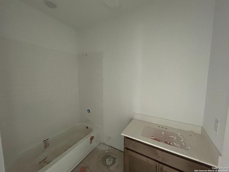 In-progress construction of a new home in Enclave at Hennersby Hollow 50's, San Antonio, TX (Image 21). In-progress construction of a new home in Enclave at Hennersby Hollow 50's, San Antonio, TX (Image 21).