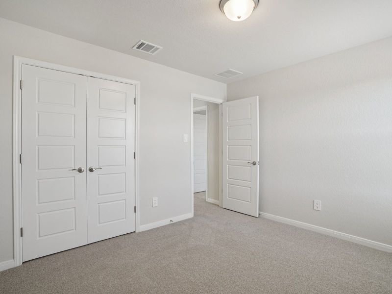 Spacious, unfurnished interior of a new home in Sagebrooke - Premier Series, San Antonio (Image 31). Spacious, unfurnished interior of a new home in Sagebrooke - Premier Series, San Antonio (Image 31).
