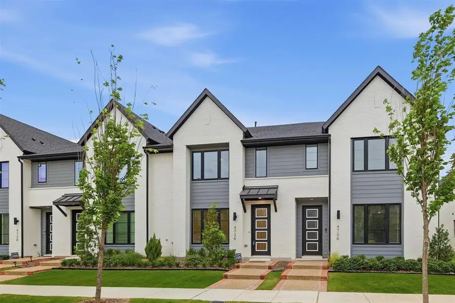 Front exterior of a new home in , Arlington, TX, highlighting curb appeal (Image 19).