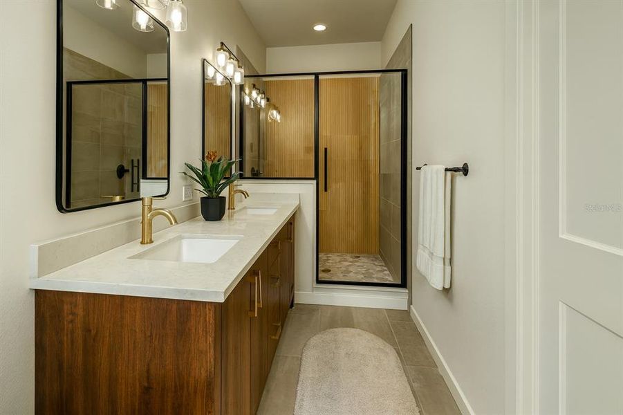 Furnished interior view inside a new home in , St. Petersburg (Image 7).