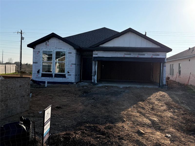 In-progress construction of a new home in Pearlbrook, Texas City, TX (Image 20).