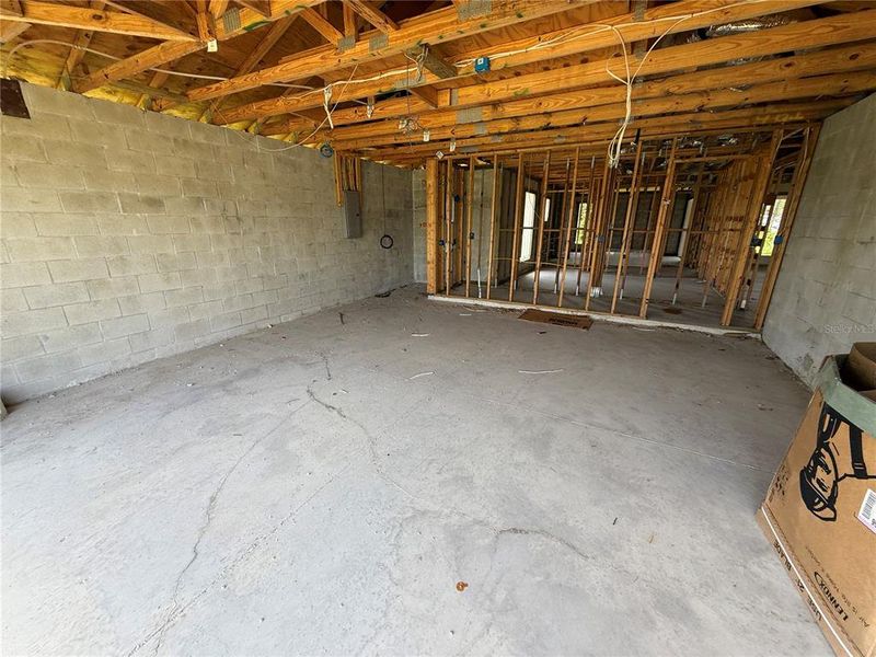 In-progress construction of a new home in , Cape Coral, FL (Image 8).