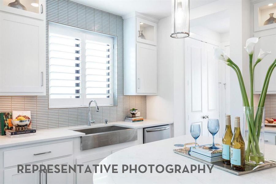 Furnished interior view inside a new home in Wellington, Haslet (Image 30).