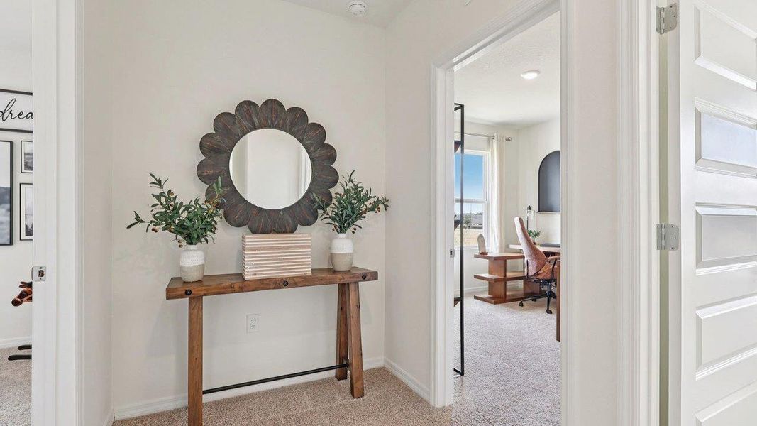 Furnished interior view inside a new home in Crosswinds, Haines City (Image 37).