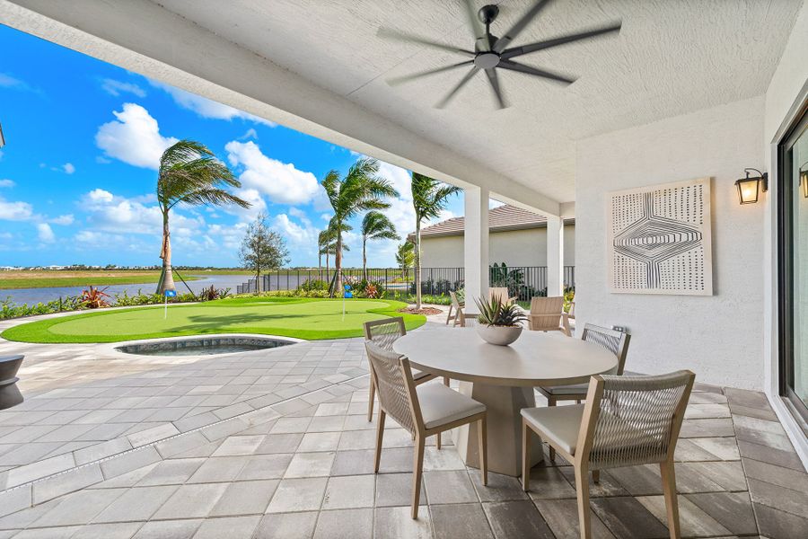 Representative exterior details of a home built from the Madison by GL Homes in Valencia Parc at Riverland, Port St. Lucie (Image 23).