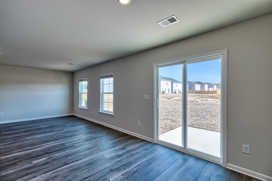 Representative unfurnished interior of a home built from the Cypress by McGuinn Homes in Hidden Hills, Laurens (Image 16). Representative unfurnished interior of a home built from the Cypress by McGuinn Homes in Hidden Hills, Laurens (Image 16).