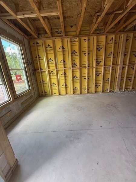 In-progress construction of a new home in Baldwin Crossing 16', Orlando, FL (Image 13).