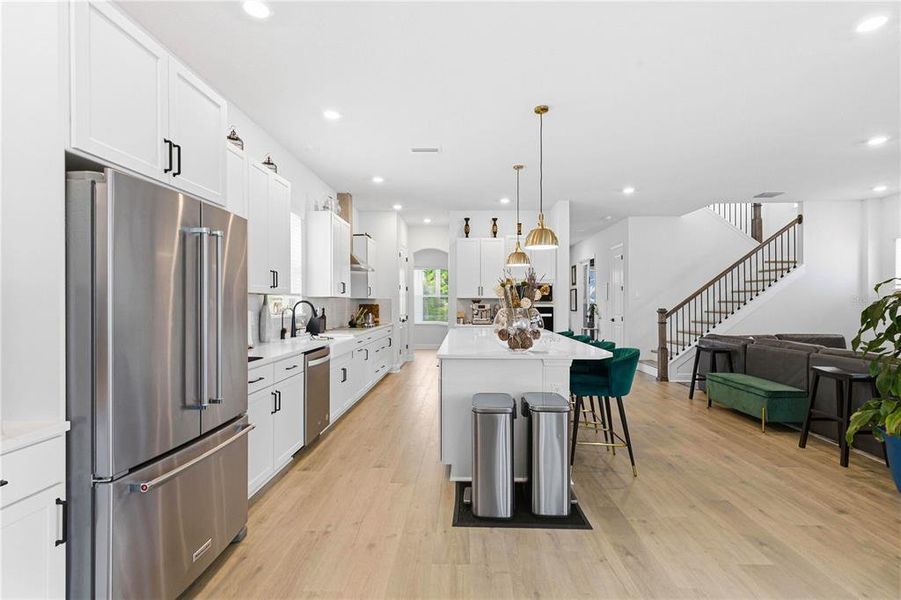 Furnished interior view inside a new home in , Tampa (Image 15). Furnished interior view inside a new home in , Tampa (Image 15).