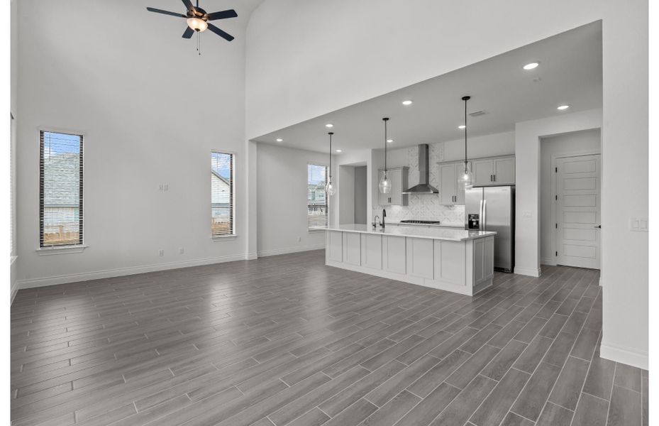 Gathering Room & Kitchen Area Gathering Room & Kitchen Area