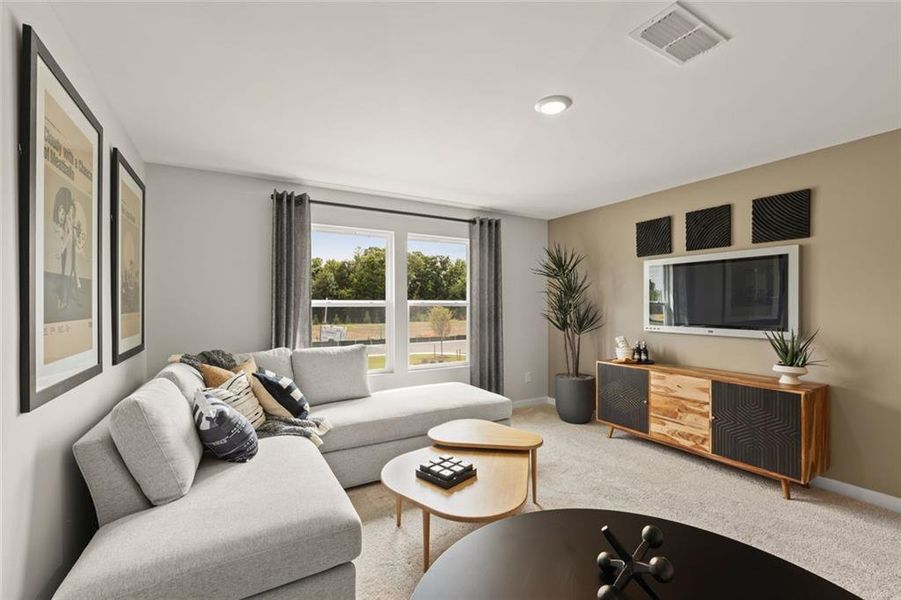 Furnished interior view inside a new home in Oak Grove Glen, Snellville (Image 9).