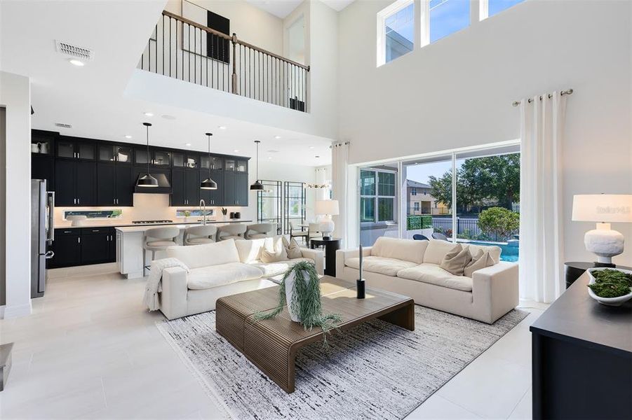 Furnished interior view inside a new home in Winter Grove, Winter Garden (Image 27).
