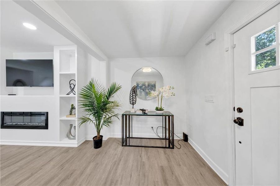 Furnished interior view inside a new home in , Atlanta (Image 9). Furnished interior view inside a new home in , Atlanta (Image 9).