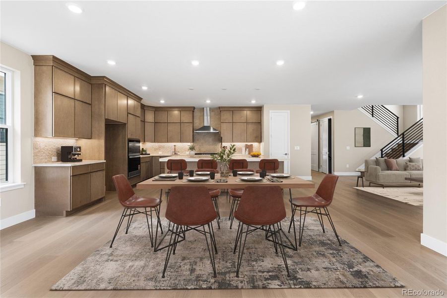 Furnished interior view inside a new home in Legends at Lyric, Lone Tree (Image 30). Furnished interior view inside a new home in Legends at Lyric, Lone Tree (Image 30).