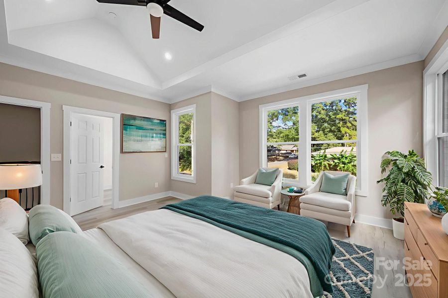 Furnished interior view inside a new home in , Albemarle (Image 12). Furnished interior view inside a new home in , Albemarle (Image 12).