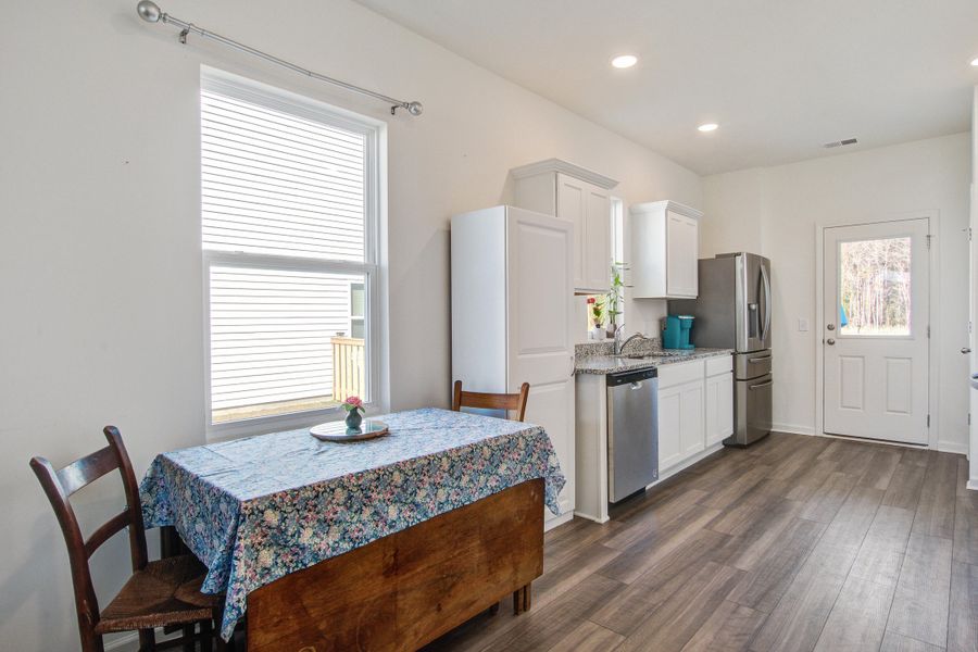 Furnished interior view inside a new home in Pender Woods at Cane Bay, Summerville (Image 15).