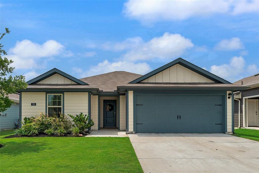 Front exterior of a new home in , Princeton, TX, highlighting curb appeal (Image 21).