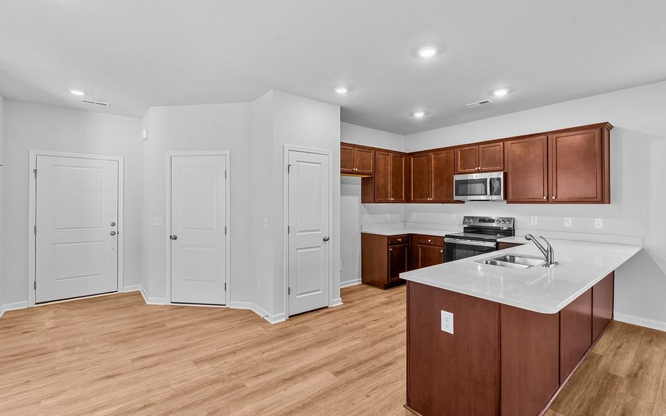 Furnished interior view inside a new home in Hanes Lake, Winston-Salem (Image 9).