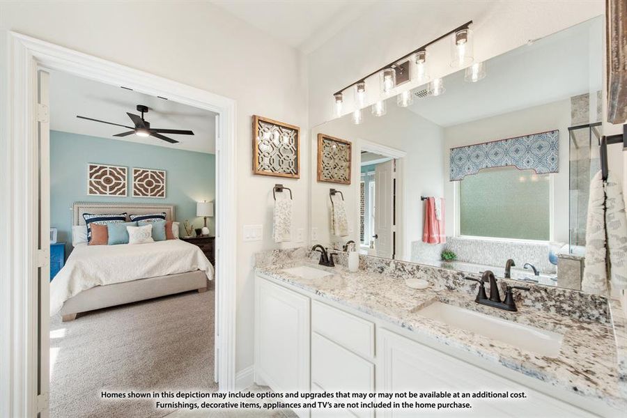 Furnished interior view inside a new home in Hunters Ridge, Crowley (Image 7). Furnished interior view inside a new home in Hunters Ridge, Crowley (Image 7).