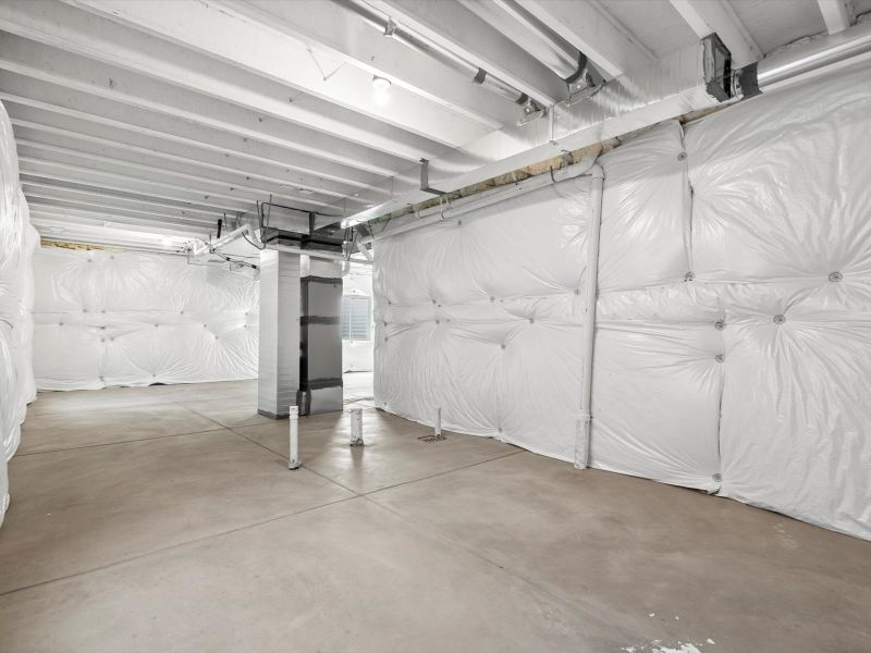 The Monarch floorplan image taken at a Meritage Homes community in Falcon, CO