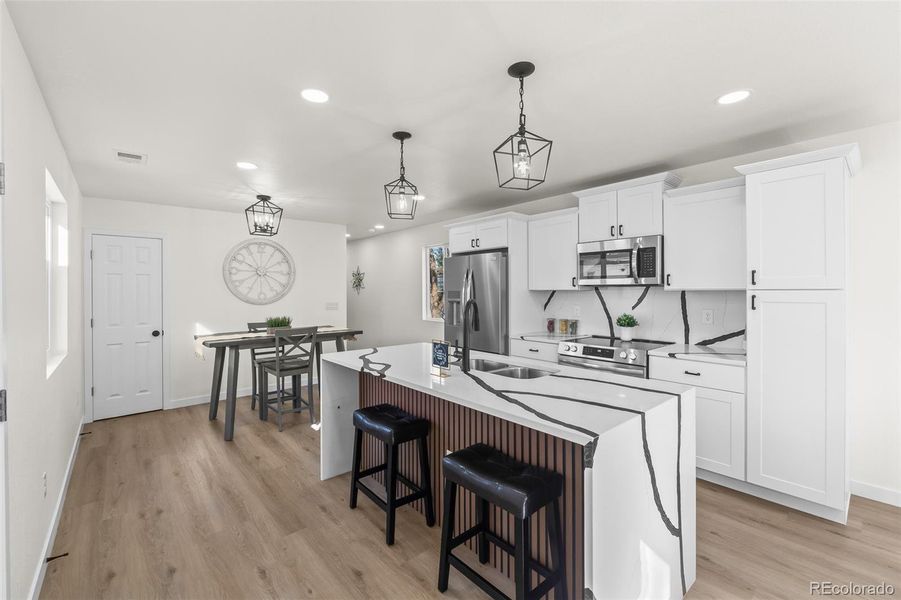 Furnished interior view inside a new home in , Lochbuie (Image 4).