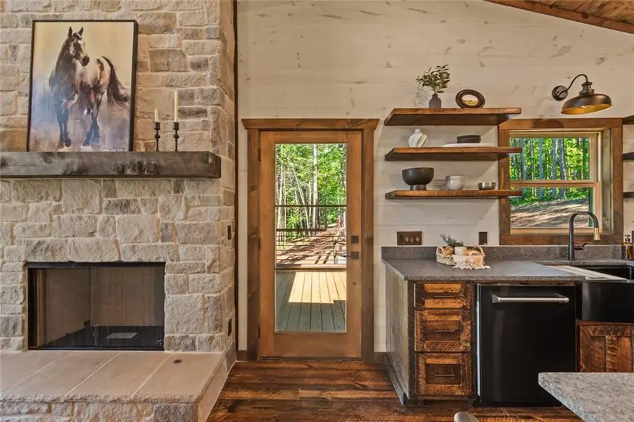 Furnished interior view inside a new home in , Talking Rock (Image 4).
