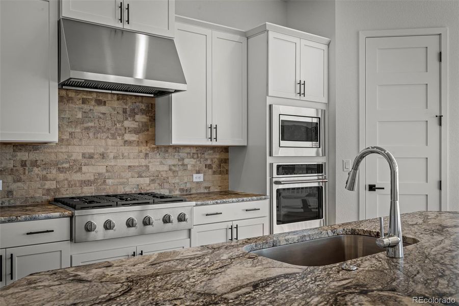 Furnished interior view inside a new home in Cloverleaf - Pinnacle Collection, Monument (Image 14). Furnished interior view inside a new home in Cloverleaf - Pinnacle Collection, Monument (Image 14).