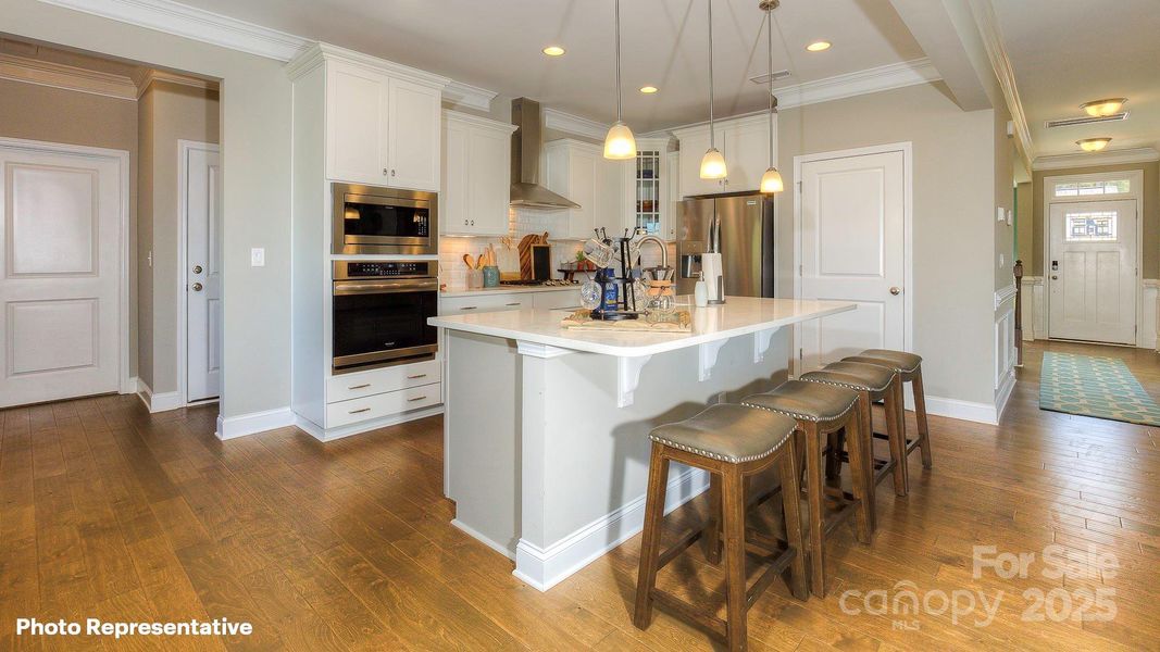 Furnished interior view inside a new home in Sylvan Creek, Denver (Image 26).