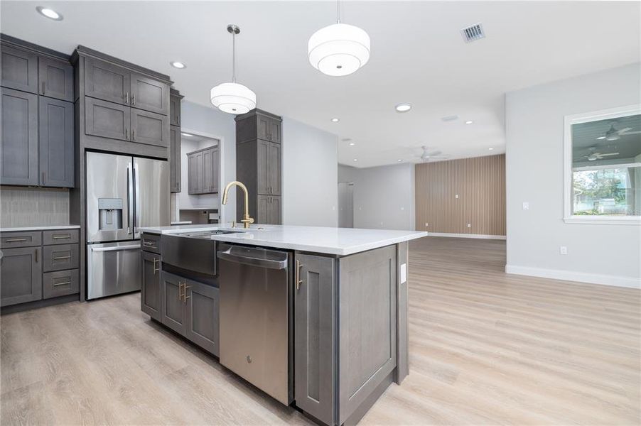 Furnished interior view inside a new home in , Palm Coast (Image 5).