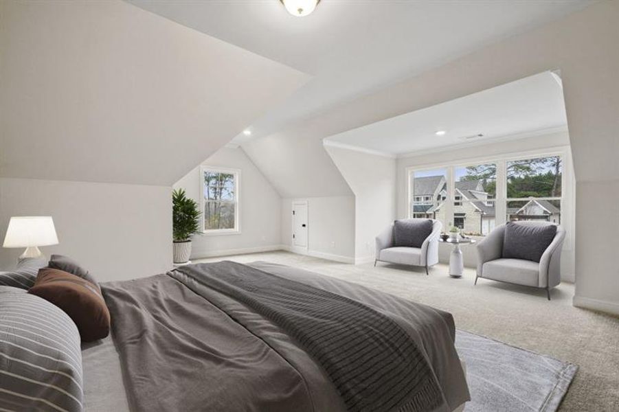 Furnished interior view inside a new home in , Marietta (Image 26). Furnished interior view inside a new home in , Marietta (Image 26).