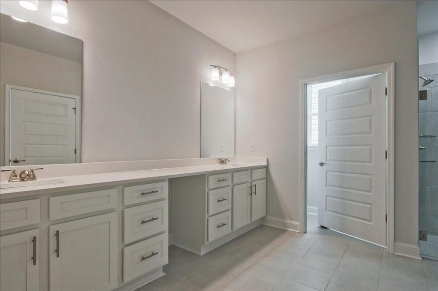 Furnished interior view inside a new home in Cooper's Walk, Loganville (Image 9).
